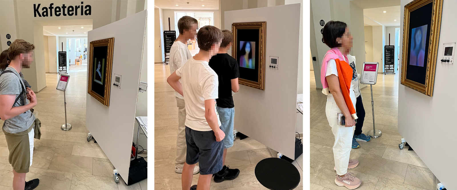 Field study at the Danish National Gallery with the GenFrame.
