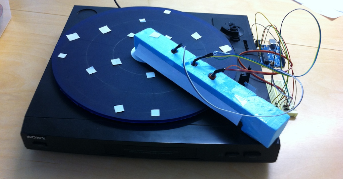 Proof-of-concept turntable.